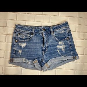 American Eagle Hi-Rise Shorties